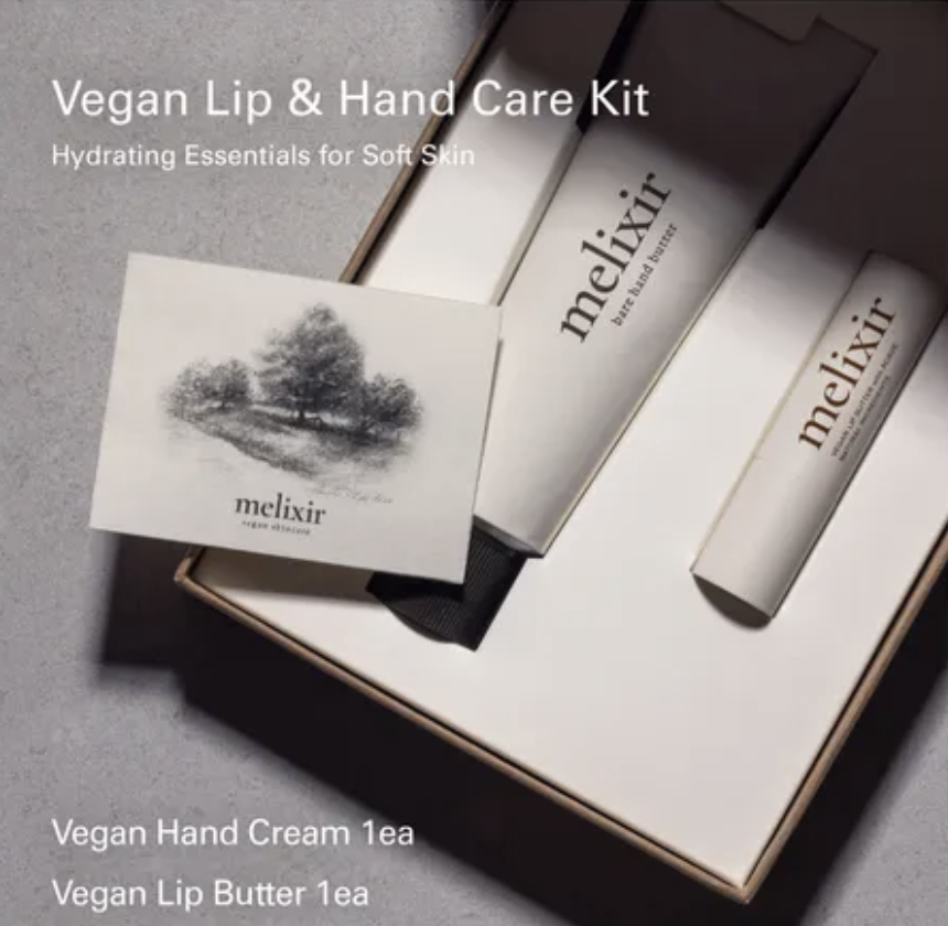 Melixir Vegan Lip & Hand Care Kit #Untamed Nature in a box