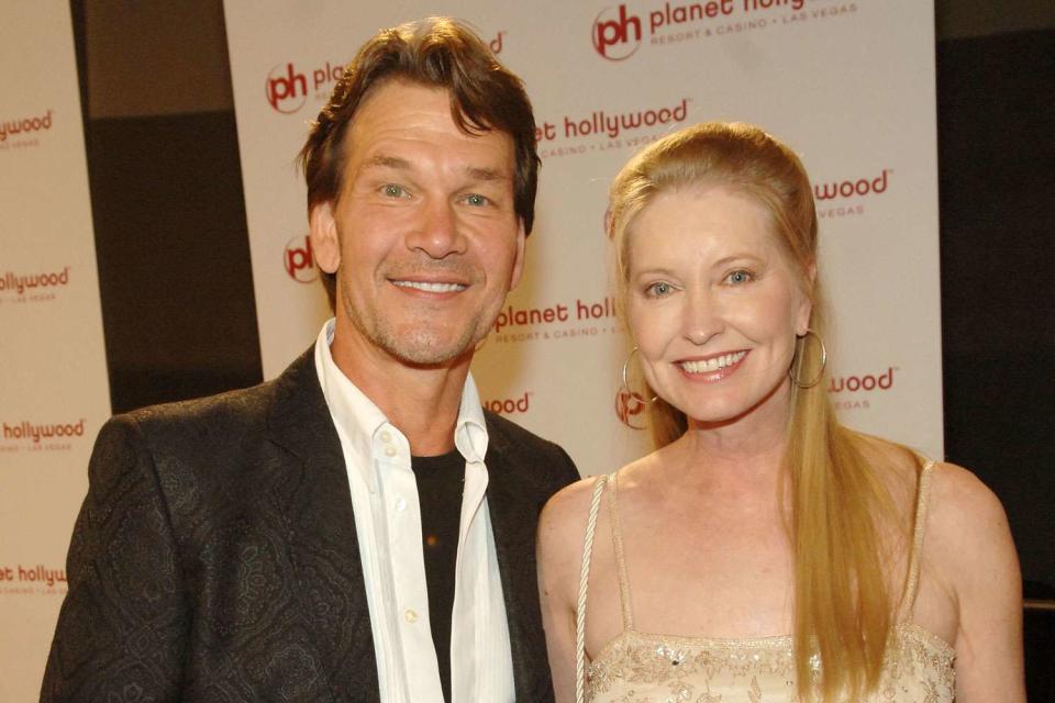 Denise Truscello/WireImage Patrick and Lisa Niemi Swayze in 2007