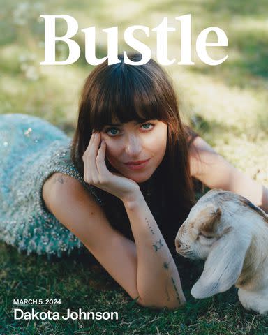 <p>Agata Serge</p> Dakota Johnson for 'Bustle'