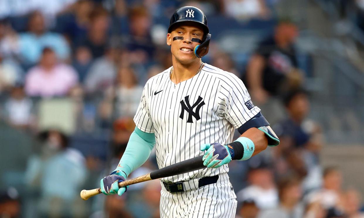 <span>Aaron Judge is one of the best players in Yankees history, but has had little support.</span><span>Photograph: Noah K Murray/AP</span>