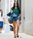 <p>Zoë Kravitz keeps it moving on Sept. 21 in N.Y.C. </p>