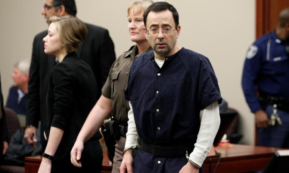 Larry Nassar is facing a long prison sentence