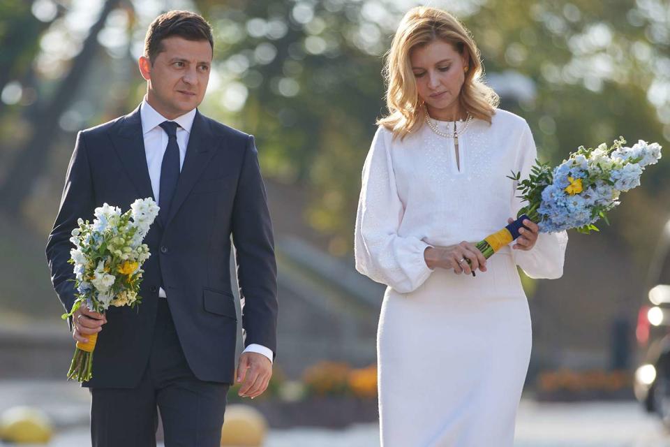 Volodymyr Zelenskyy, Olena Zelenska