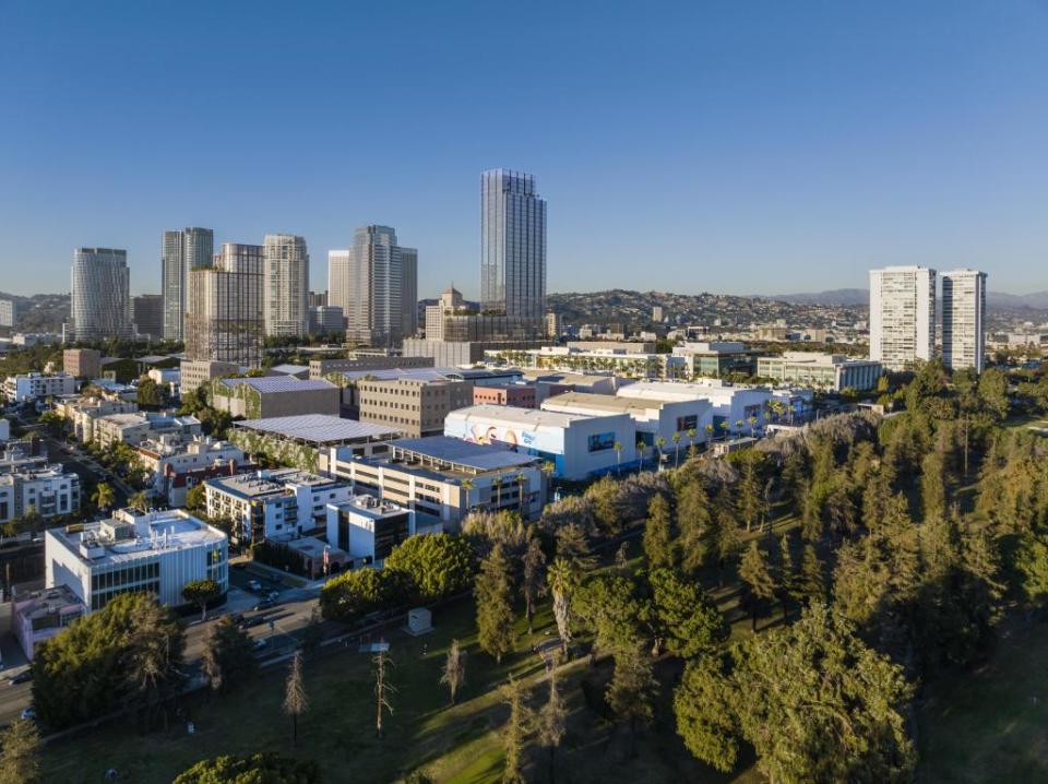 Conceptual rendering of Fox Future project, facing Northeast