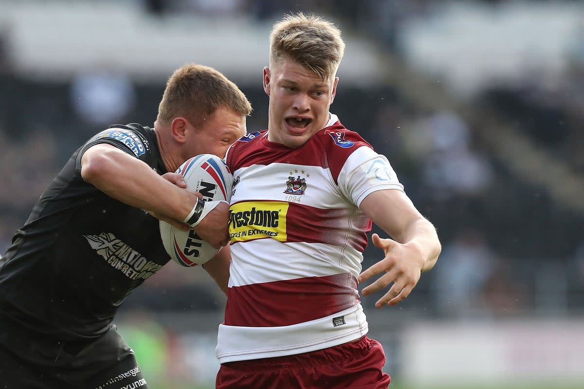 Morgan Smithies is relishing the prospect of wearing Wigan’s famous number 13 shirt (Martin Rickett/PA) (PA Archive)