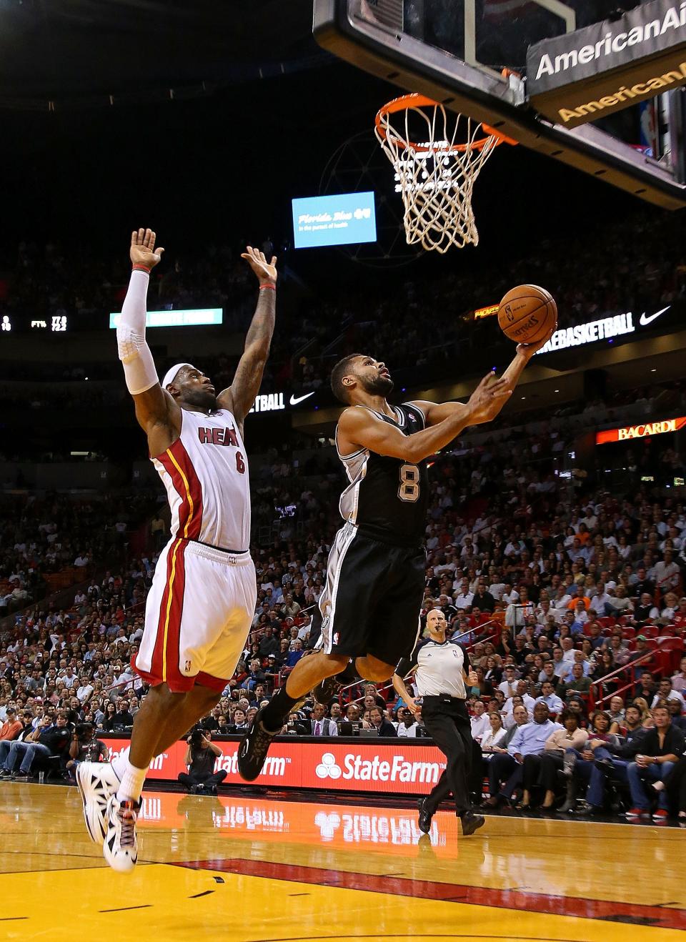 San Antonio Spurs v Miami Heat