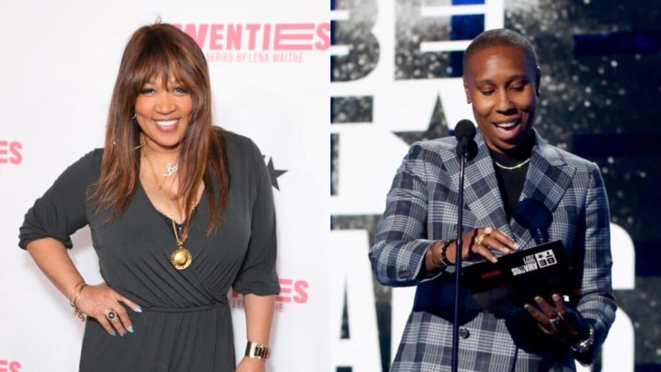 Kym Whitley and Lena Waithe via Getty Images