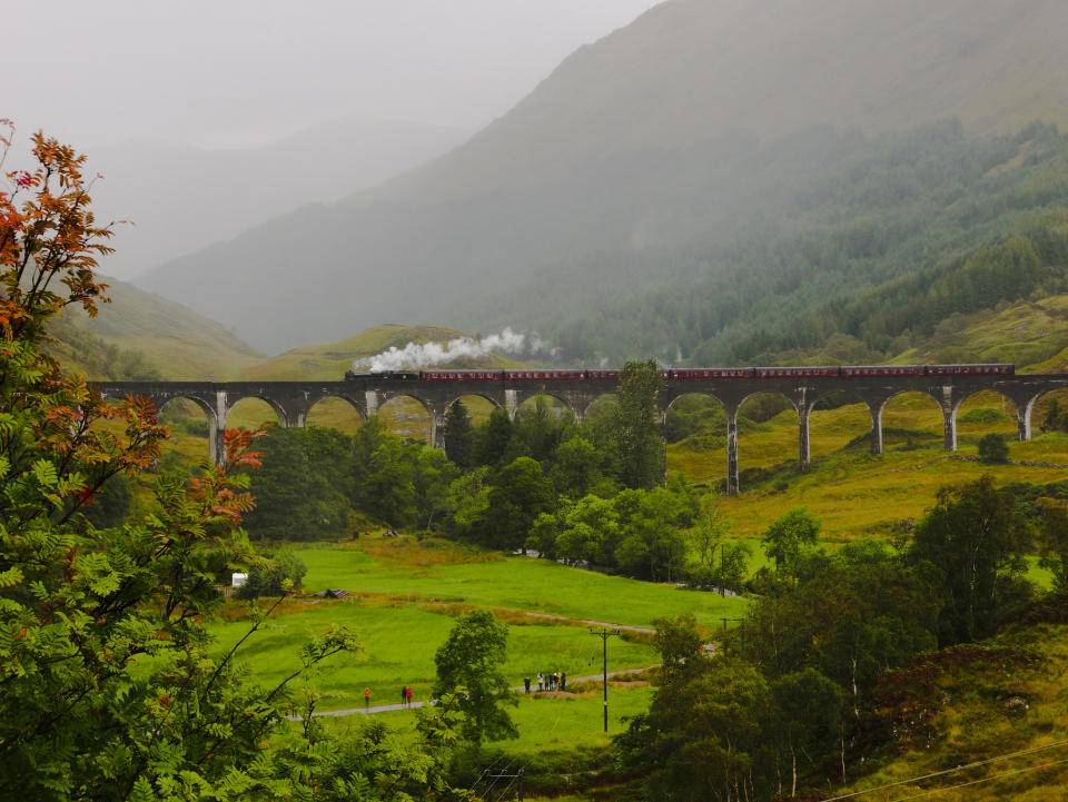 West Highland Line between Fort William and Mallaig, Scotland