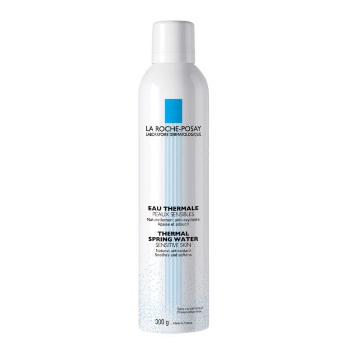 White bottle of La Roche-Posay Thermal Spring Water Mist, $11.95