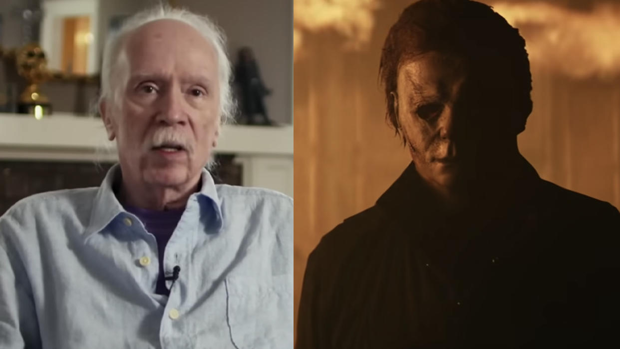  John Carpente interview for Vice's 'Father of the Slasher Film,' The VICE Guide To Film, Michael Myers ready to strike in Halloween Kills. 