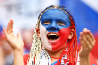 WROCLAW, POLAND - JUNE 12: Football fans soak up the atmosphere during the UEFA EURO 2012 group A match between Greece and Czech Republic at The Municipal Stadium on June 12, 2012 in Wroclaw, Poland (Photo by Clive Mason/Getty Images)