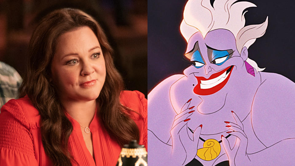 Melissa McCarthy will play Ursula for Rob Marshall in 'The Little Mermaid'. (Credit: Hopper Stone/Warner Bros/Disney)