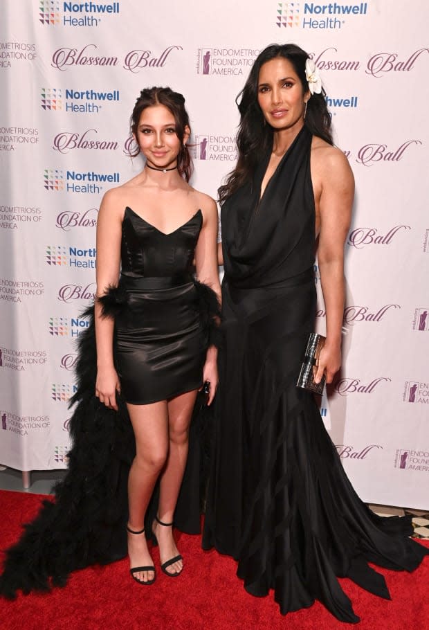 Krishna Thea Lakshmi-Dell and EndoFound co-founder Padma Lakshmi attend Endometriosis Foundation Of America's (EndoFound) 11th Annual Blossom Ball at Cipriani 42nd Street on March 20, 2023 in New York City.<p>Bryan Bedder/Getty Images for Endometriosis Foundation of America</p>