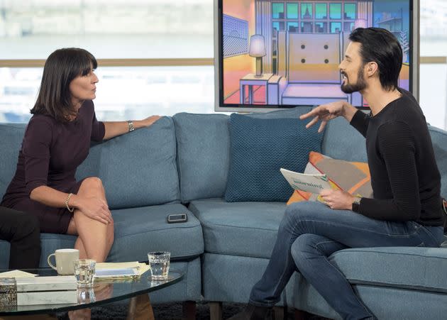 Davina McCall and Rylan Clark on This Morning in 2017 (Photo: Ken McKay/ITV/Shutterstock)