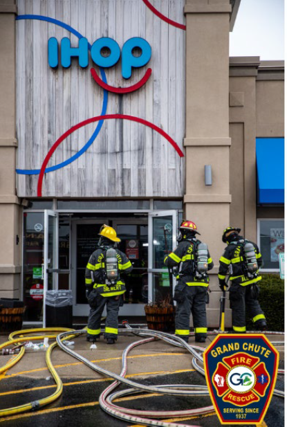 Fire crews responded to a fire at IHOP, located at 4101 W. Wisconsin Ave., Tuesday morning.