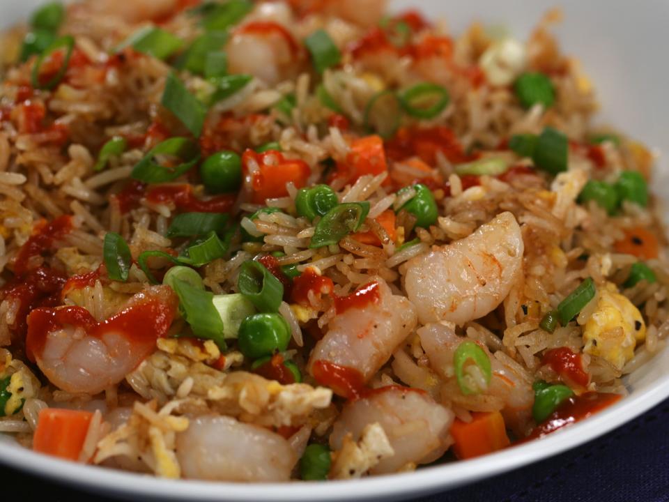 Single Serving Shrimp Fried Rice