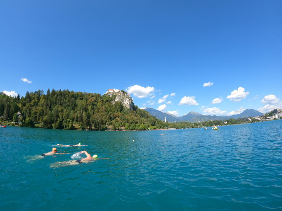 open water swimming