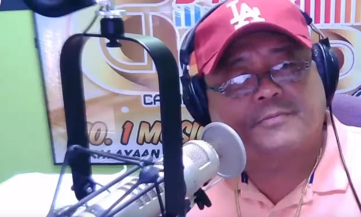 Juan Jumalon, the radio journalist in the Philippines who was shot dead while on air.