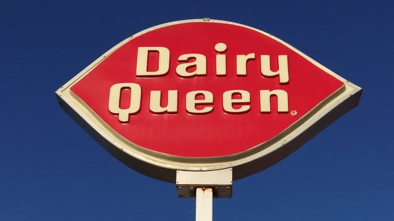 old dairy queen sign