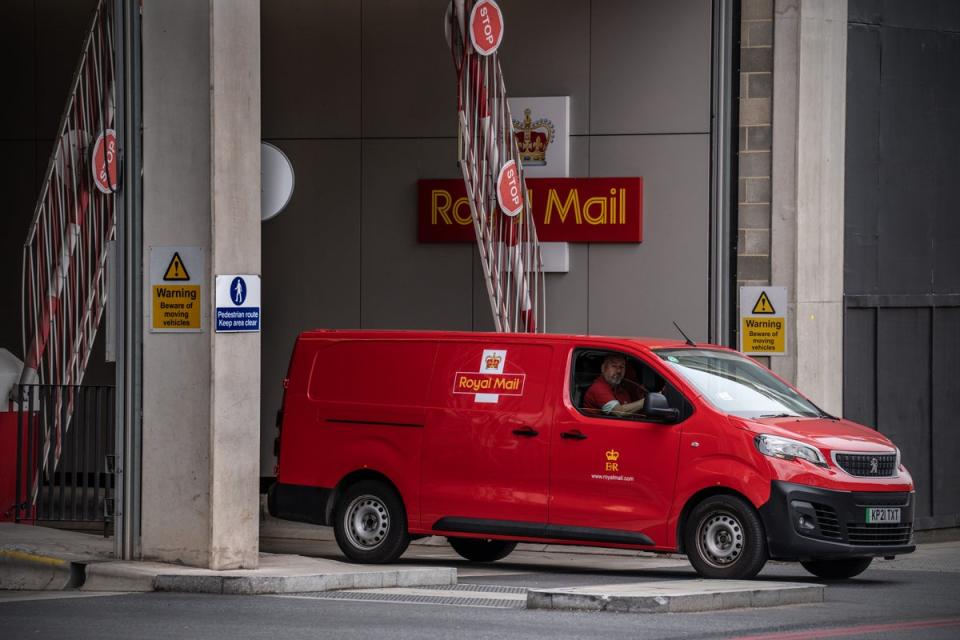 Royal Mail workers are set to strike later this month (Getty Images)
