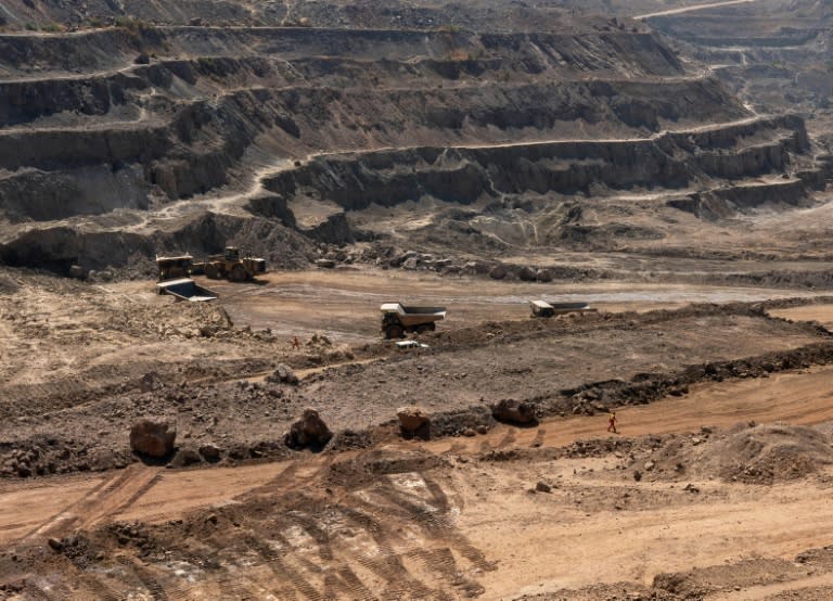 The Tenke Fungurume mine, one of the largest sources of copper and cobalt in the world, in southeastern Democratic Republic of Congo (Emmet LIVINGSTONE)