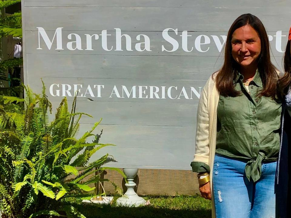 Blogger Stacy Geisinger paid $1000 to attend Martha Stewart's Great American Tag Sale.