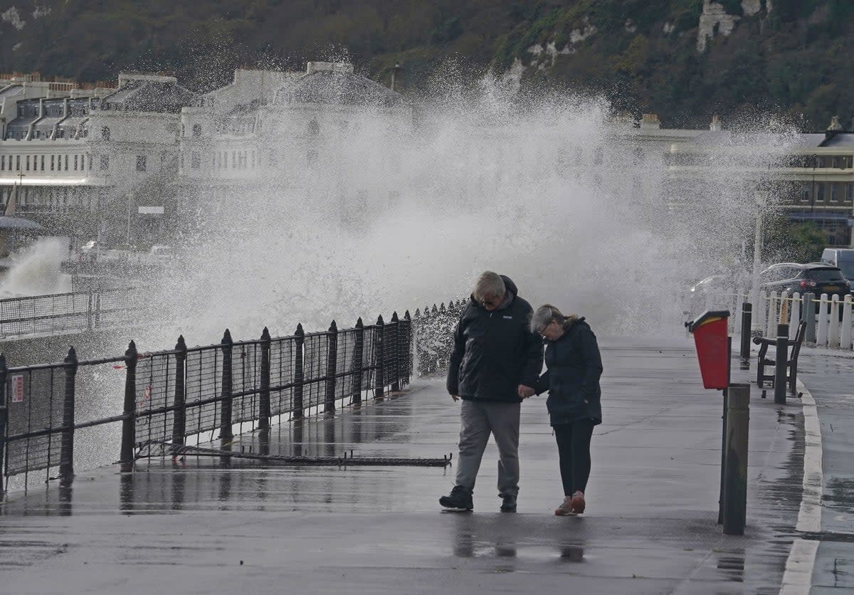 Life isn’t always that sunny for London leavers on the coast (PA)