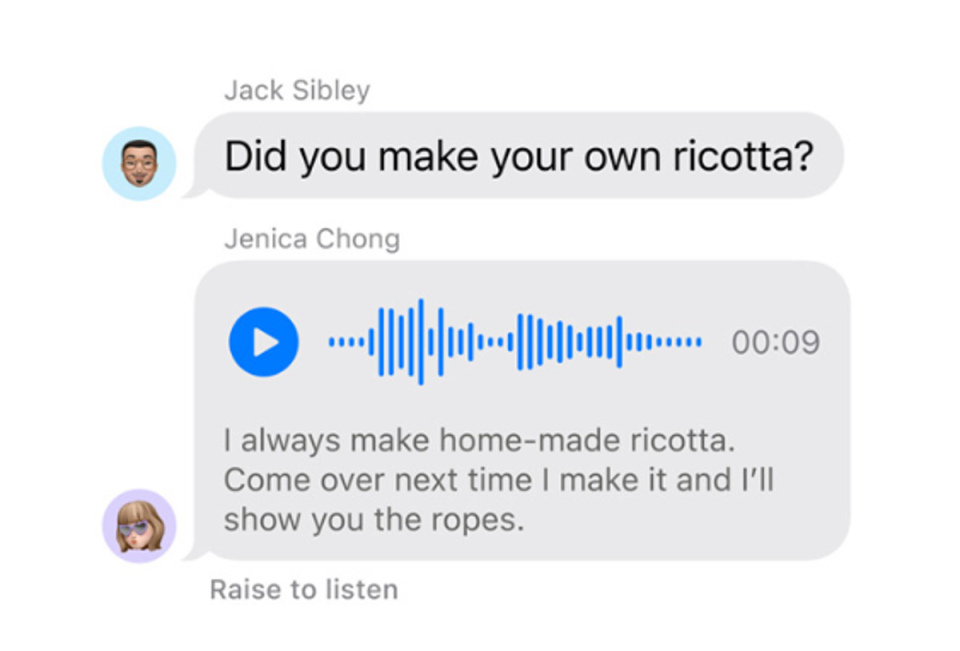 Can’t be bothered to listen to that voice note? Now you don’t have to with iOS 17 audio message transcriptions (Apple)