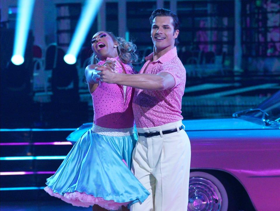 Shangela and Gleb Savchenko on season 31 of "Dancing With the Stars."