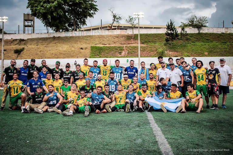 Un partido que marcó una etapa para el fútbol americano: el partido del seleccionado argentino ante Brasil, en el Mineirao