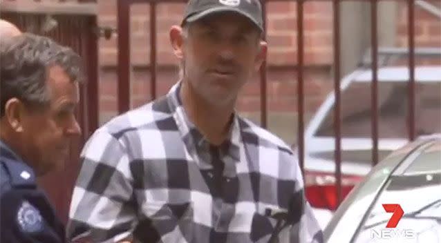 Karl Hague has in back in police custody, arrested for the second time. Source: 7 News