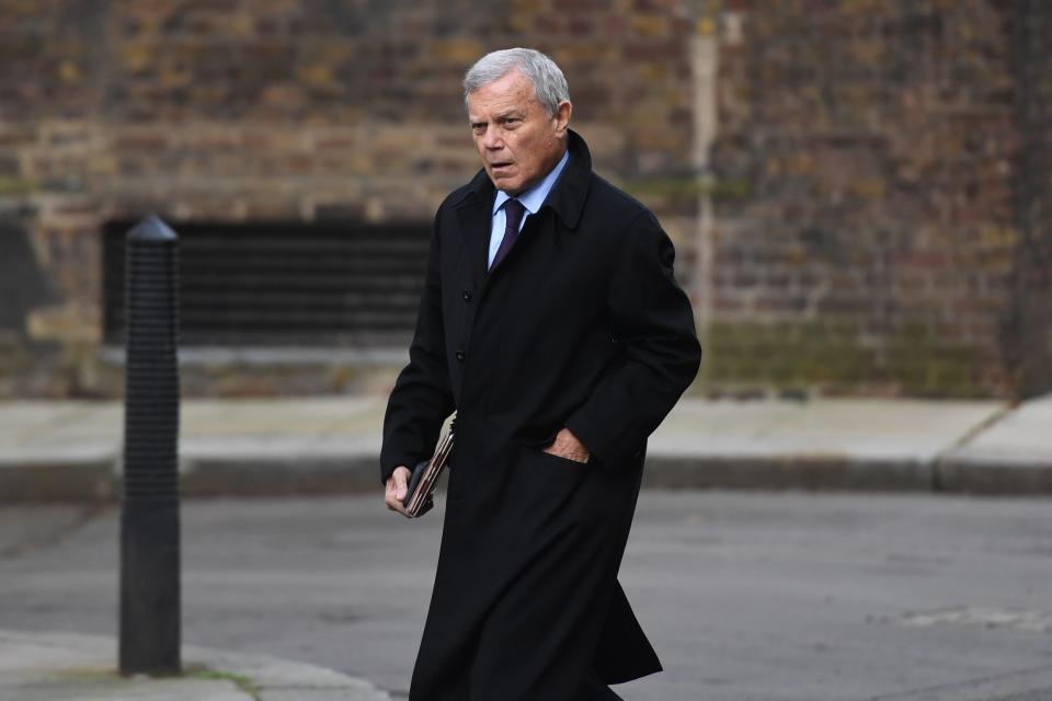 Sir Martin Sorrell supported the freeze calls (Getty Images)