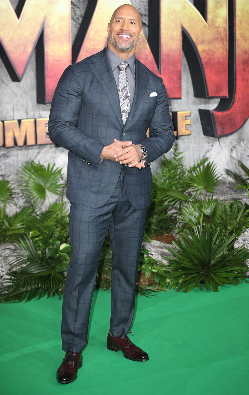 Dwayne Johnson at the ‘Jumanji: Welcome to the Jungle’ film premiere