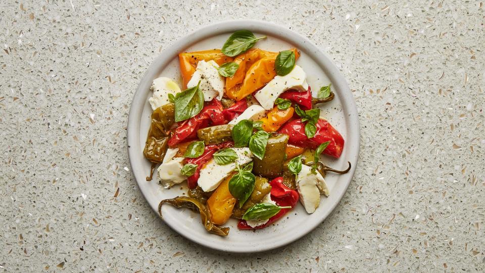 Roasted Pepper Caprese