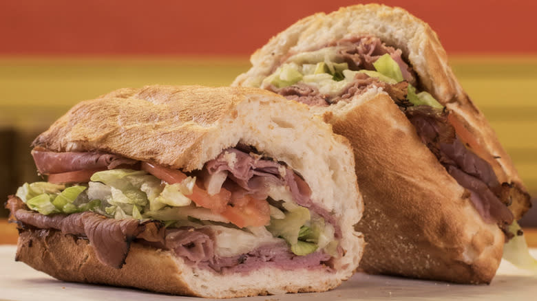 Potbelly Sandwich Works roast beef