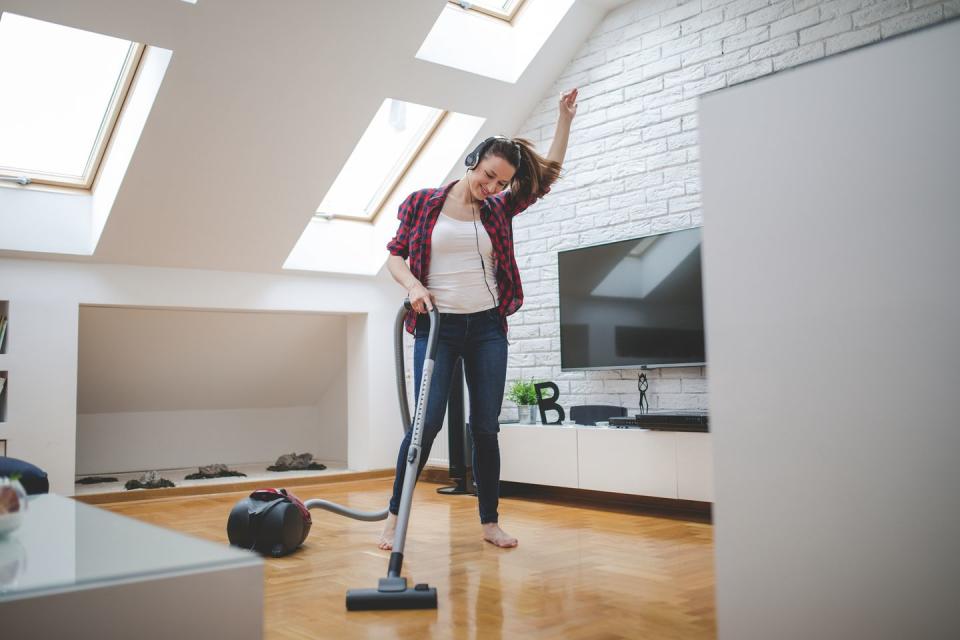 Turn household chores into a dance party