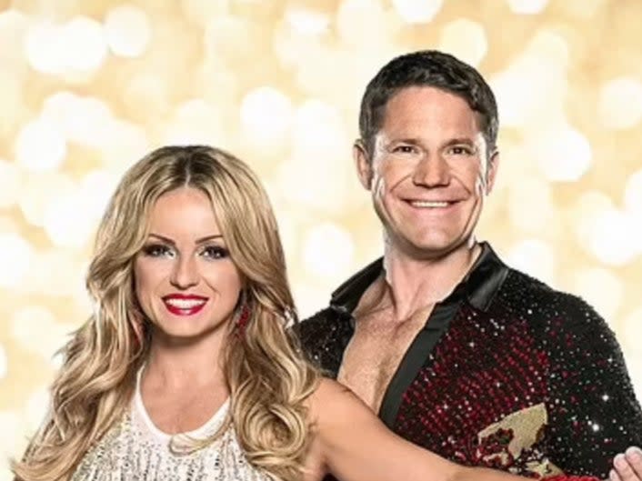 Ola Jordan and Steve Backshall appeared on 'Strictly' in 2014 (BBC)