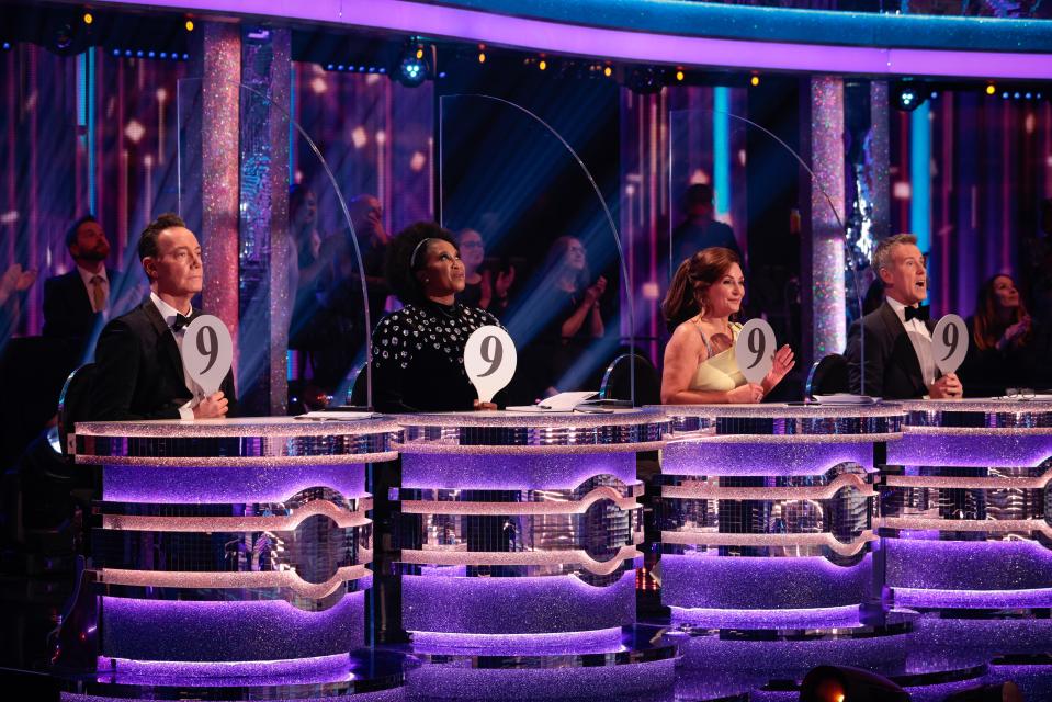 Strictly judges Craig Revel Horwood, Motsi Mabuse and Anton Du Beke