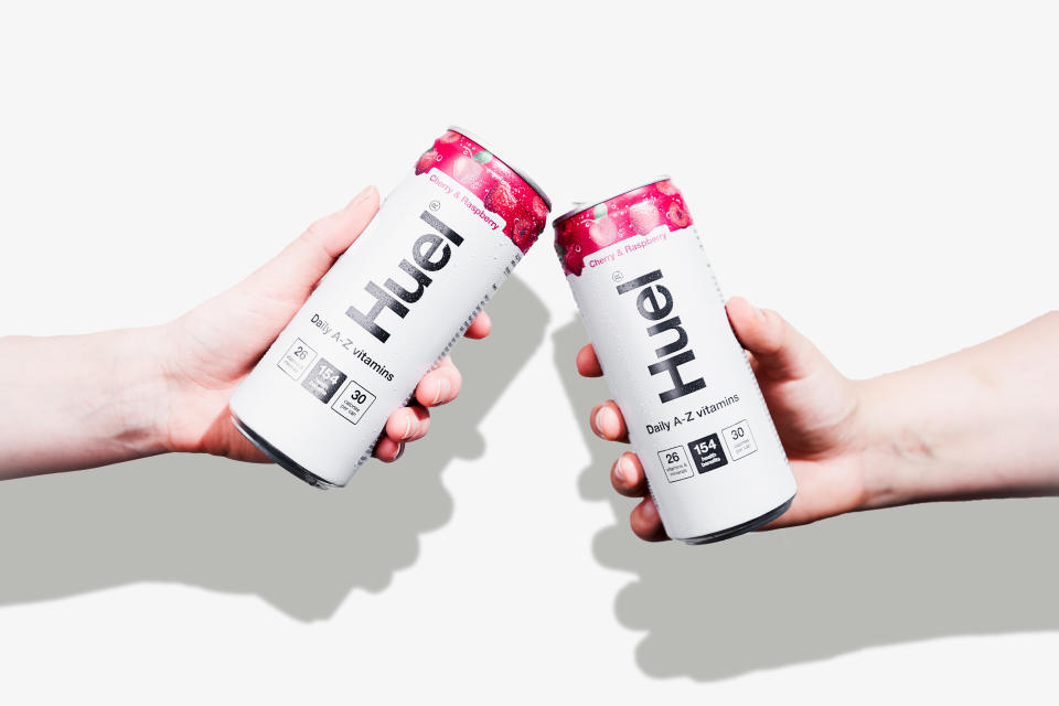 Huel has launched its daily A-Z vitamins canned drink. Photo: Huel