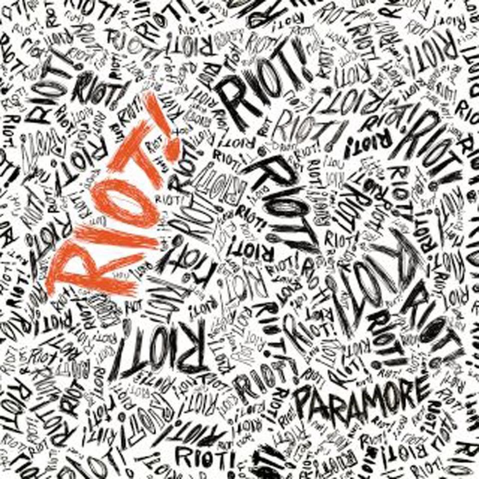 paramore riot album cover artwork