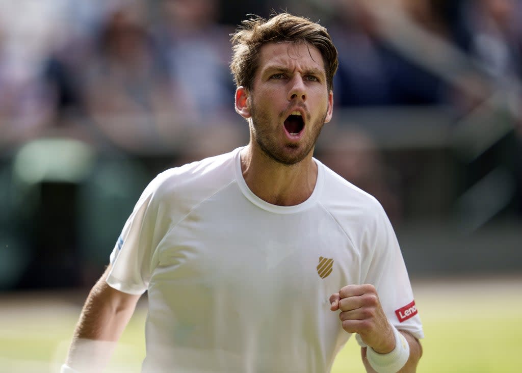 Cameron Norrie was victorious in Lyon (Jon Super/AELTC Pool/PA). (PA Wire)