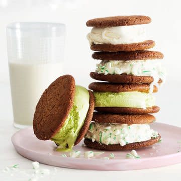 Gingerbread Ice Cream Sandwich