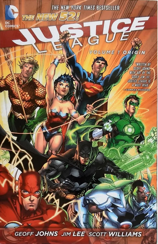 Os Novos 52 mostravam a primeira reunião da Liga da Justiça em uma nova era (Imagem: Reprodução/DC Comics)