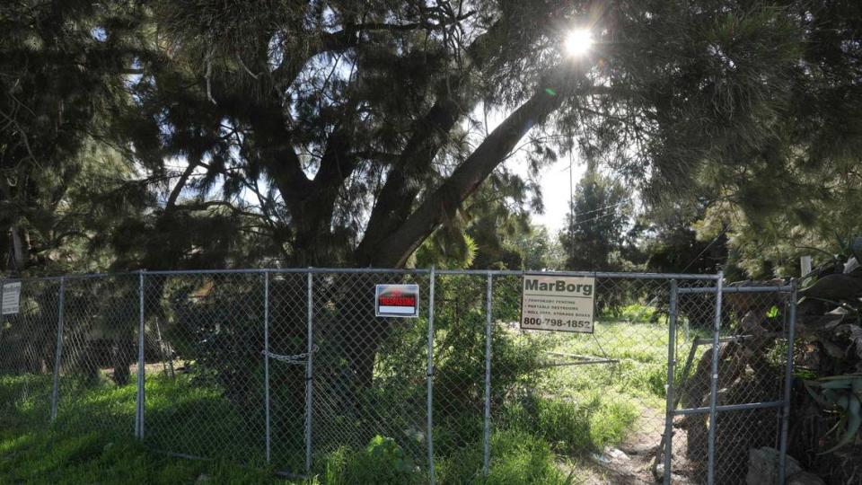 The nonprofit Community Action Partnership of San Luis Obispo has closed escrow on the 46 Prado Road property next door to the 40 Prado facility, seen here on March 20, 2024, and will transform it into emergency shelter for families. David Middlecamp/dmiddlecamp@thetribunenews.com