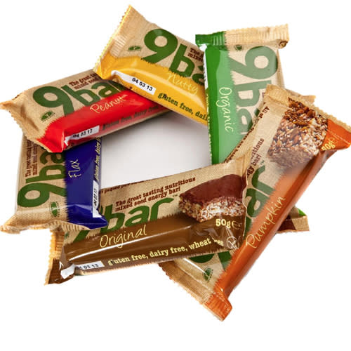 <b>9Bars</b><br><br> “Packed with super omega seeds including poppy, sesame, pumpkin and peanut, these bars are free from diary, gluten and wheat and are vegetarian friendly,” says Lorna. “If you think healthy can’t be tasty these really break the mould.” <br><br> Ideal time to eat: 9bars are a healthy alternative to the usual cereal or energy bars. <br><br> Available <a href="http://www.9bar.com/" rel="nofollow noopener" target="_blank" data-ylk="slk:9bar.com;elm:context_link;itc:0;sec:content-canvas" class="link ">9bar.com</a> from Waitrose, Tesco and Sainsbury’s.