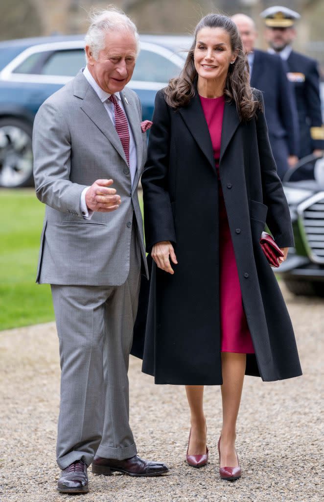 queen letizia of spain and the prince of wales visit county durham