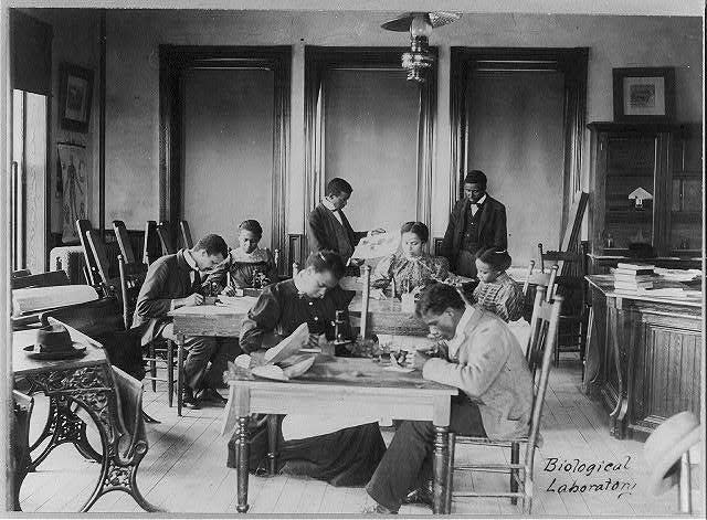 Agricultural and Mechanical College, Greensboro, N.C. Biological laboratory. (1899?)
