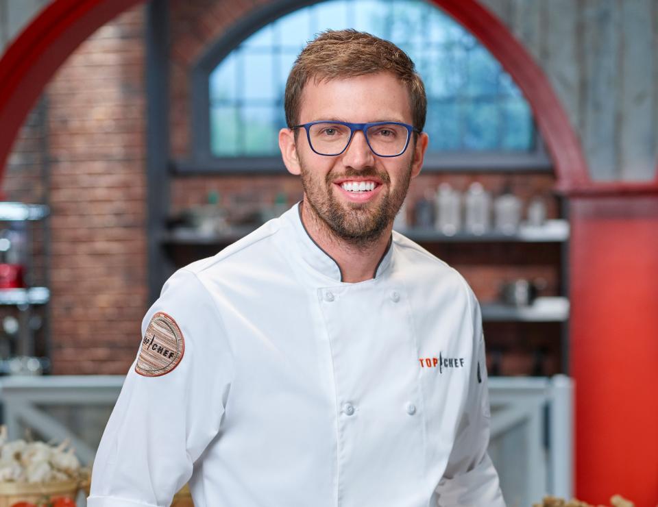 Iowan Kevin Scharpf was a contestant on Season 16 of "Top Chef."