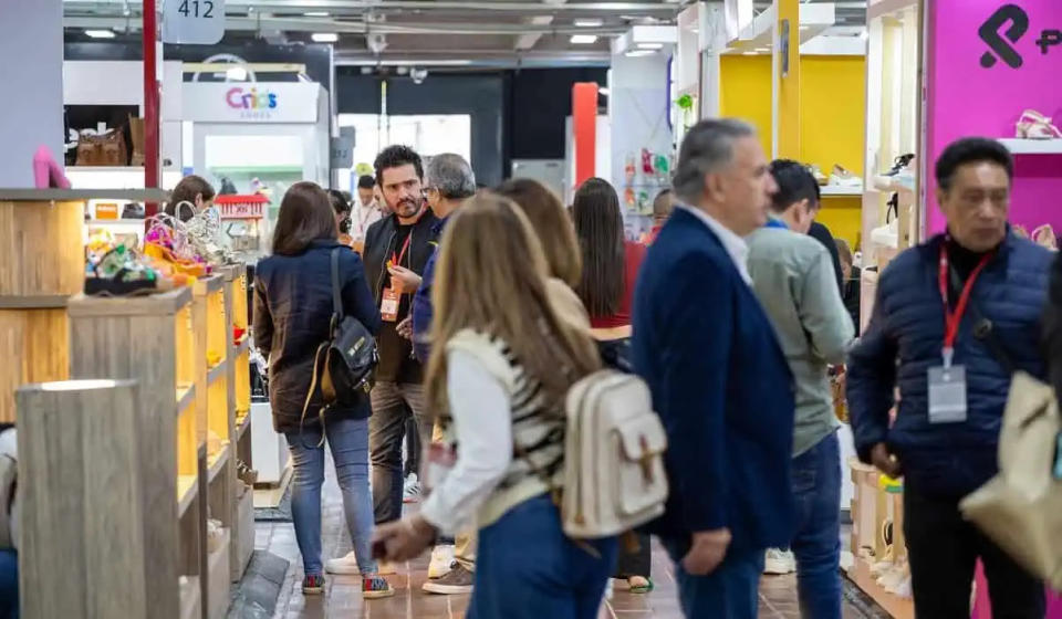 Feria del Cuero, el Calzado y la marroquinería se realiza en Corferias. Foto: Acicam