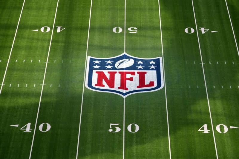 NFL: LVI Super Bowl-Stadium and Field Preparation Press Conference